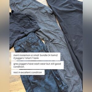 MENS LULULEMON BUNDLE LOT DEAL (4 items)